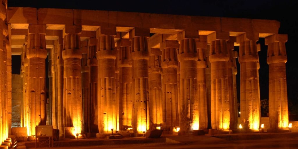 sound and light at Karnak temple