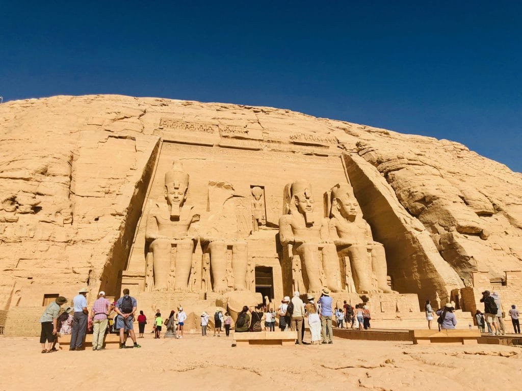 Abu Simbel Temple in Egypt