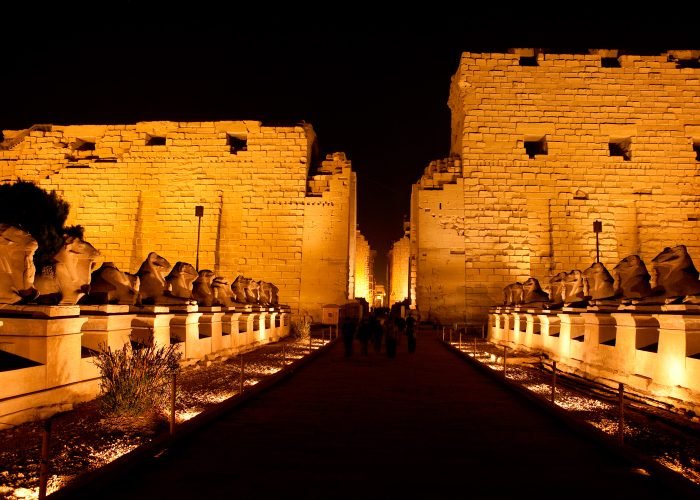 sound and light show at karnak temple