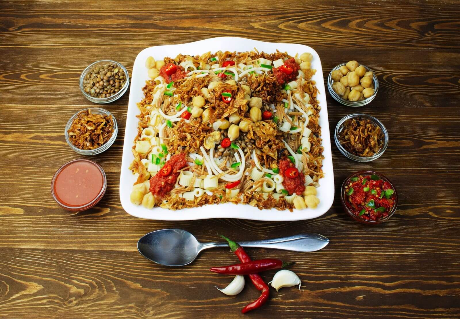 Egyptian Traditional Food is a unique experience not to miss 1 Egyptian food Koshary