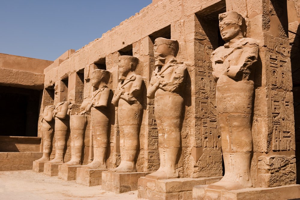 Ramses III Statues