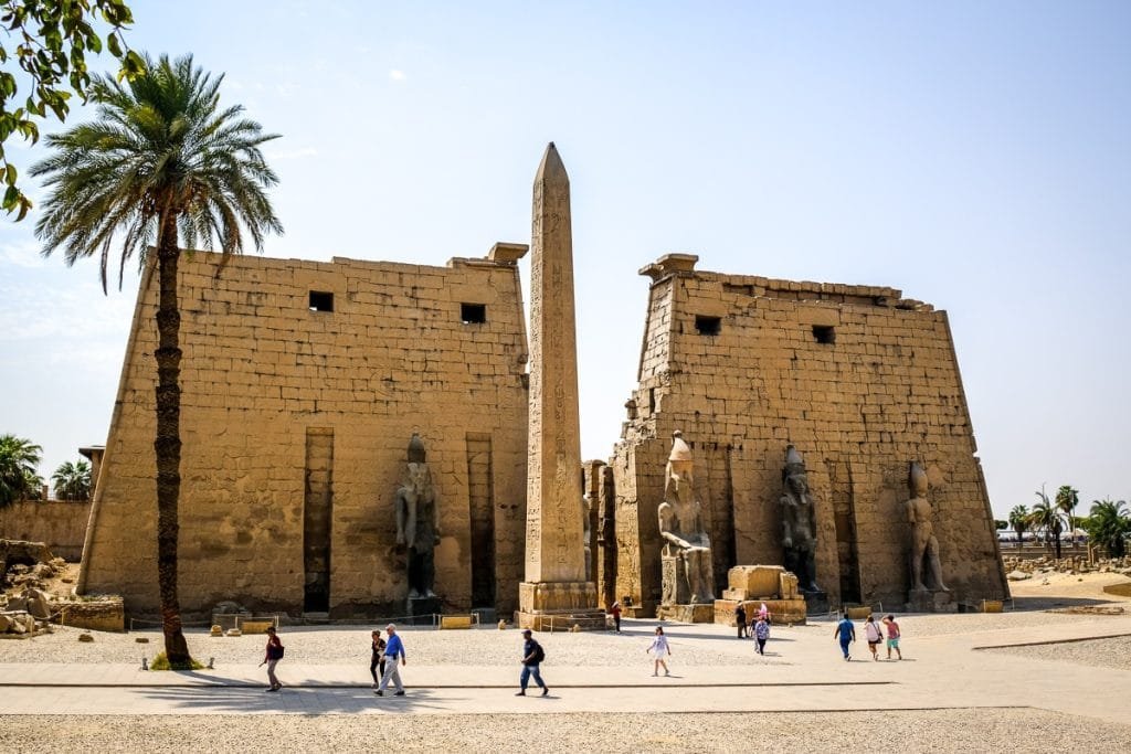 Luxor Temple In Egypt