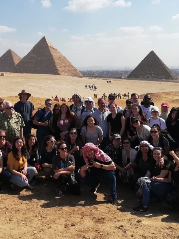 Giza Pyramids and Sakkara Tour with Group from USA