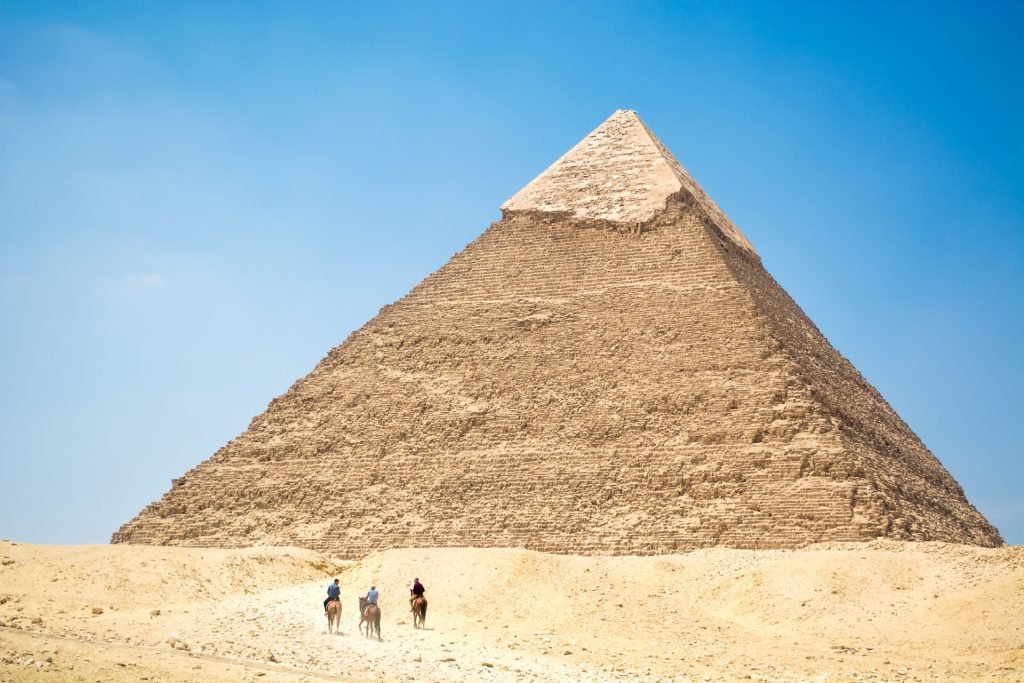Pyramid of Khafre side